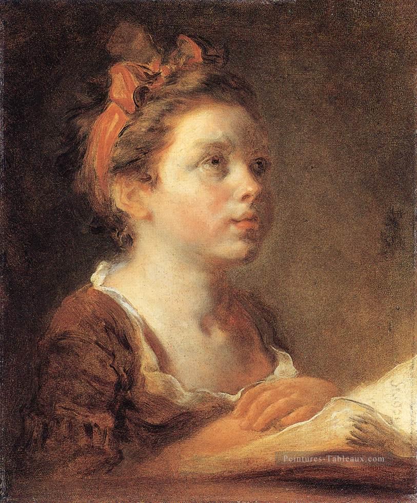Un jeune érudit Rococo hédonisme érotisme Jean Honoré Fragonard Peintures à l'huile